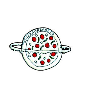 Pizza Planet High Quality Unisex Enamel Pin